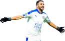 Riyad Mahrez football render