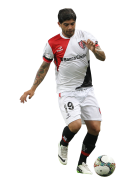 Ever Banega football render