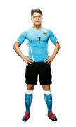 Cristian Rodriguez football render