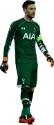 Hugo Lloris football render