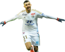 Rachid Ghezzal football render