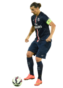 Zlatan Ibrahimovic football render