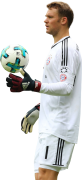 Manuel Neuer football render