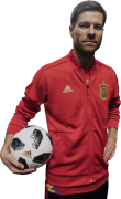 Xabi Alonso football render