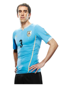 Diego Godin football render