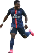 Serge Aurier football render