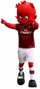 AC Milan Mascot football render