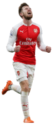 Aaron Ramsey football render