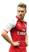 Aaron Ramsey football render