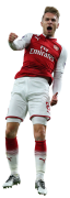 Aaron Ramsey football render