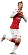 Aaron Ramsey football render