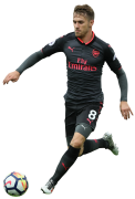 Aaron Ramsey football render