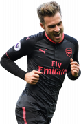 Aaron Ramsey football render