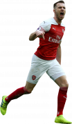 Aaron Ramsey football render