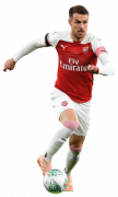 Aaron Ramsey football render