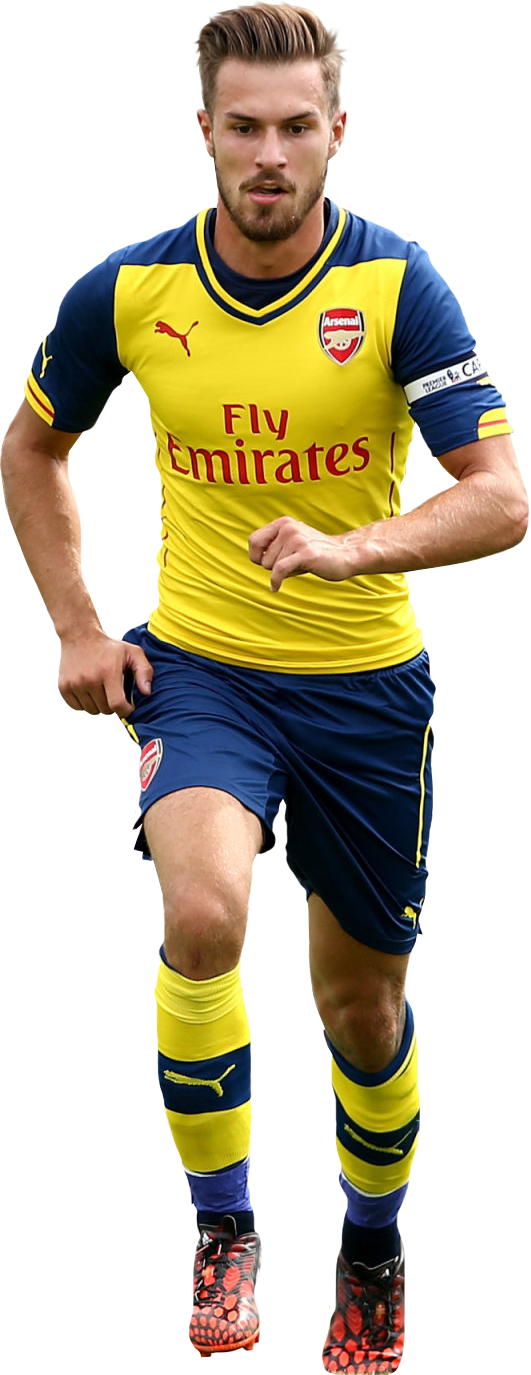 Aaron Ramsey football render - FootyRenders