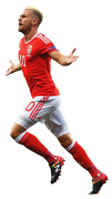 Aaron Ramsey football render