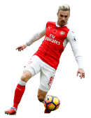 Aaron Ramsey football render