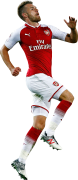 Aaron Ramsey football render