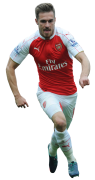 Aaron Ramsey football render