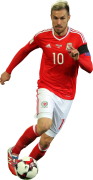 Aaron Ramsey football render