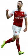 Aaron Ramsey football render