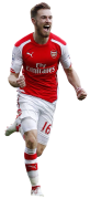 Aaron Ramsey football render