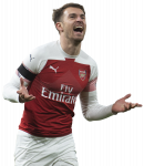 Aaron Ramsey football render