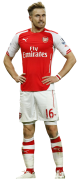 Aaron Ramsey football render