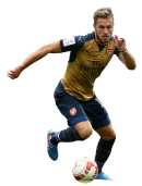 Aaron Ramsey football render