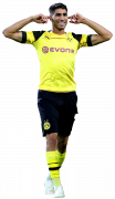 Achraf Hakimi football render