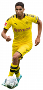 Achraf Hakimi football render