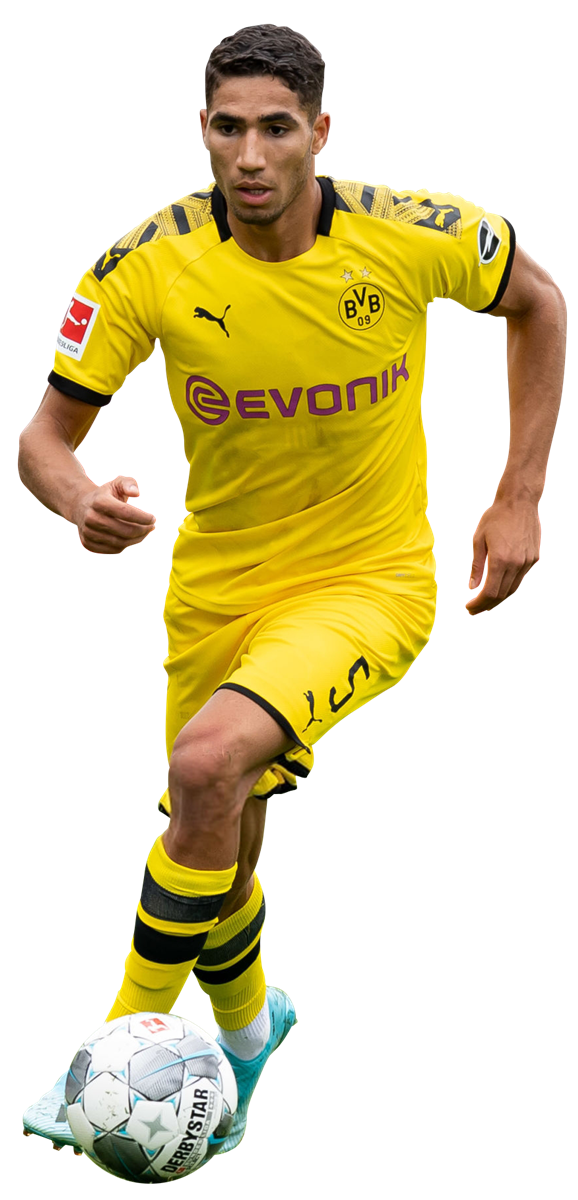 Achraf Hakimi football render - 58448 - FootyRenders