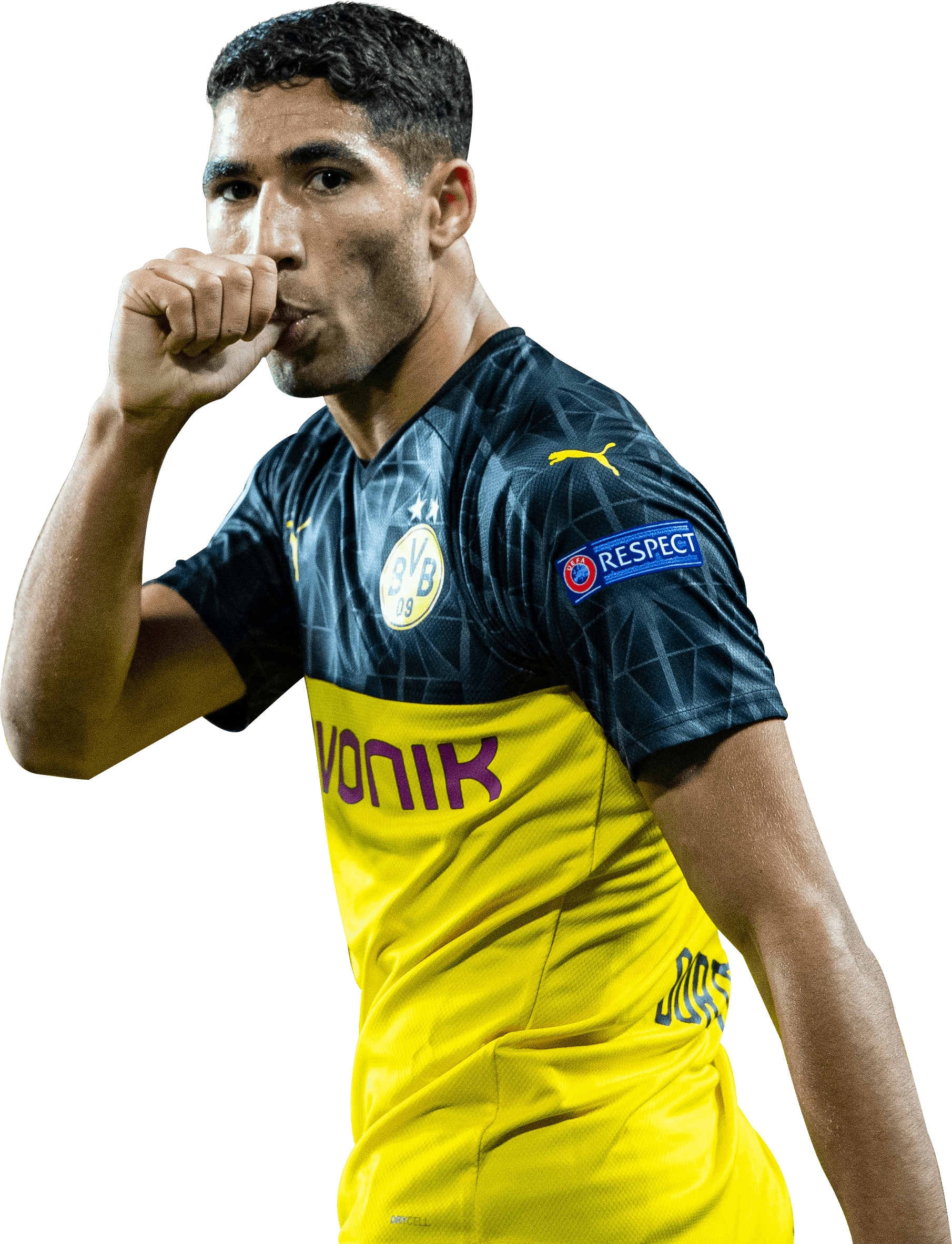 Achraf Hakimi football render - 60108 - FootyRenders