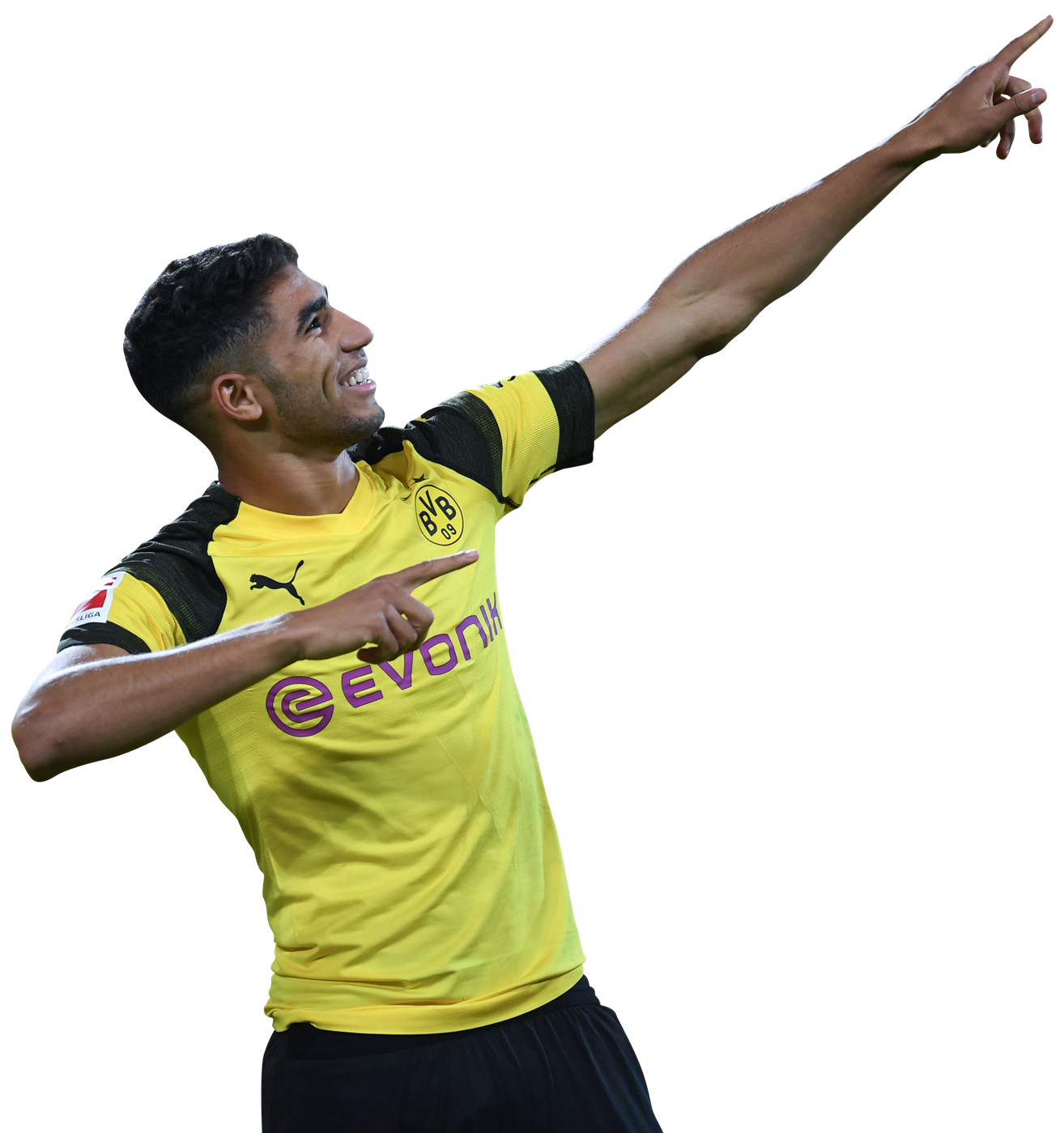 Achraf Hakimi football render - 49369 - FootyRenders