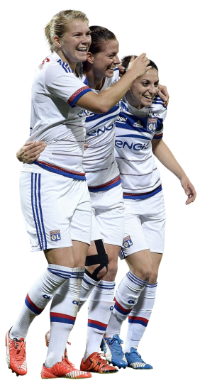 Ada Hegerberg, Lotta Schelin, Aurelie Kaci