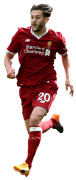 Adam Lallana football render