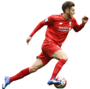 Adam Lallana football render