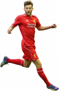 Adam Lallana football render