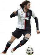 Adrien Rabiot football render