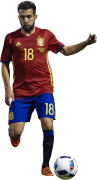 Jordi Alba football render