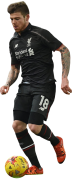 Alberto Moreno football render