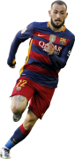 Aleix Vidal football render