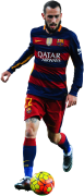 Aleix Vidal football render