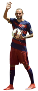 Aleix Vidal football render