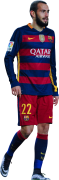 Aleix Vidal football render