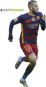 Aleix Vidal football render