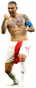 Aleksandar Kolarov football render