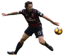 Alessio Romagnoli football render