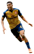 Alex Iwobi football render